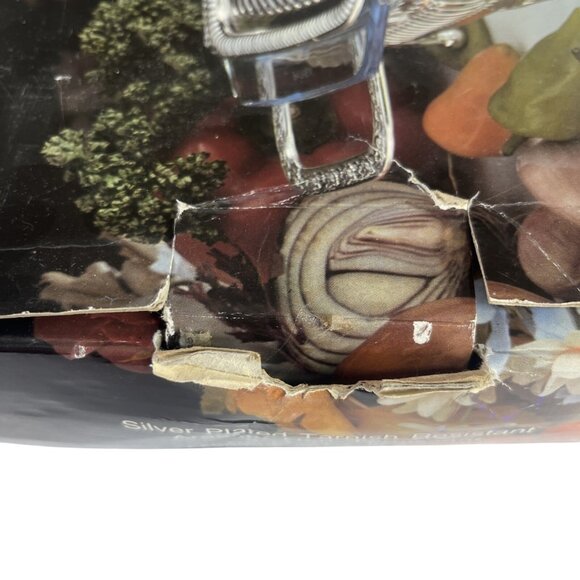 Windsor Range Mayfair England Pyrex 3 Pint Glass Dish Sliver Plated Tray - Picture 9 of 11